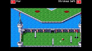 Apple IIGS Game: Zany Golf (1988 Electronic Arts)