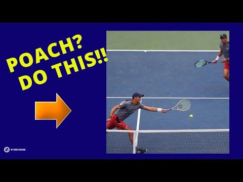 How to Plan The Perfect Poach In Tennis Doubles