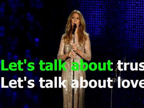Let&#39;s Talk About Love - Celine Dion (Karaoke)