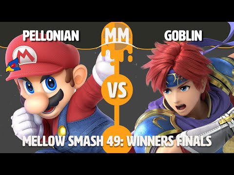 Mellow Mushroom SSBU #49 - Pellonian (Mario/Falco) vs Goblin (Roy) Smash Ultimate Winners Finals