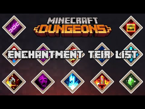 Minecraft Dungeons | Enchantments Tier List