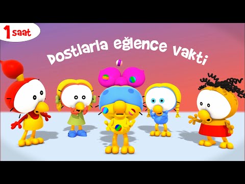 1 Saat Türkçe ÇİZGİ FİLM  🤩🌟🥳#72 - Dostlarla eğlence vakti!  🤩🌟🥳 | TRT Çocuk - Disney Channel