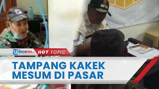 Tampang Kakek 120 Tahun yang Mesum di Pasar Rejowinangun Magelang, Sering Linglung saat Diinterogasi