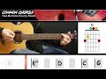 Take Me Home Country Roads Ver1 John Denver EASY GUITAR LESSON Scrolling Chords Lyrics