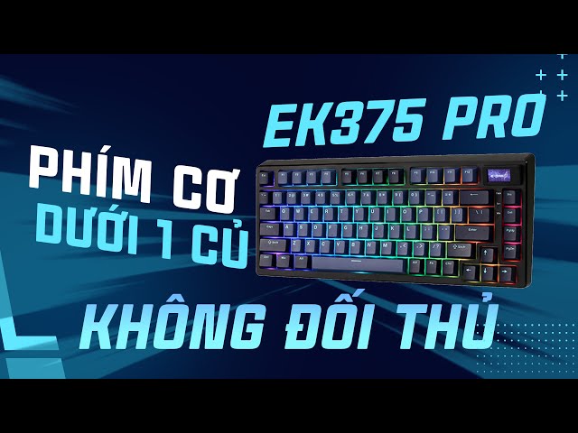 Bàn phím cơ E-DRA EK375 Pro Alpha Red switch