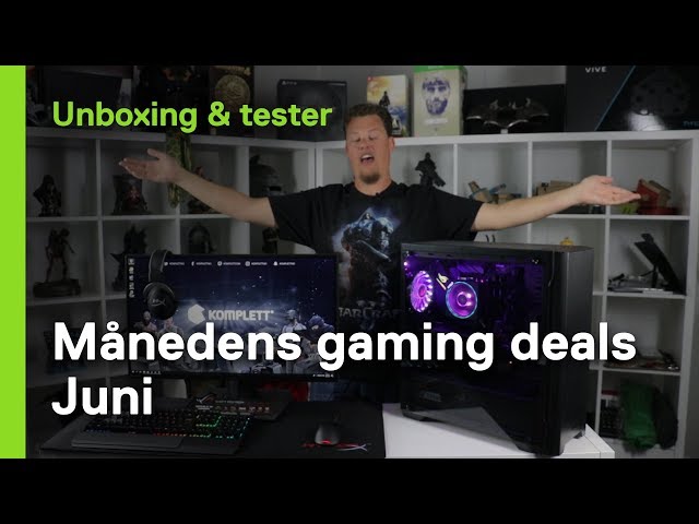 YouTube Video - Månedens gaming deal juni