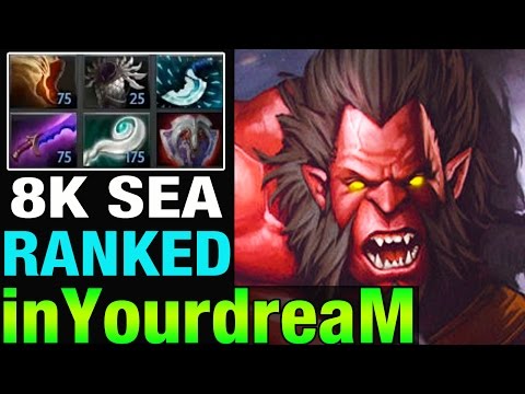 8K SEA RANKED - TOP 2 MMR SEA inYourdreaM 8400 MMR Plays - Dota 2
