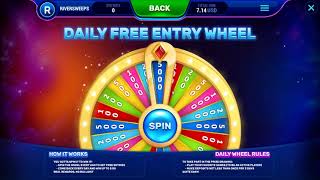 Claim FREE Entries Every Single Day - RiverSweeps