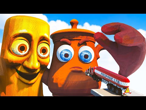 Cars vs Italian Brainrot Movie | Teardown