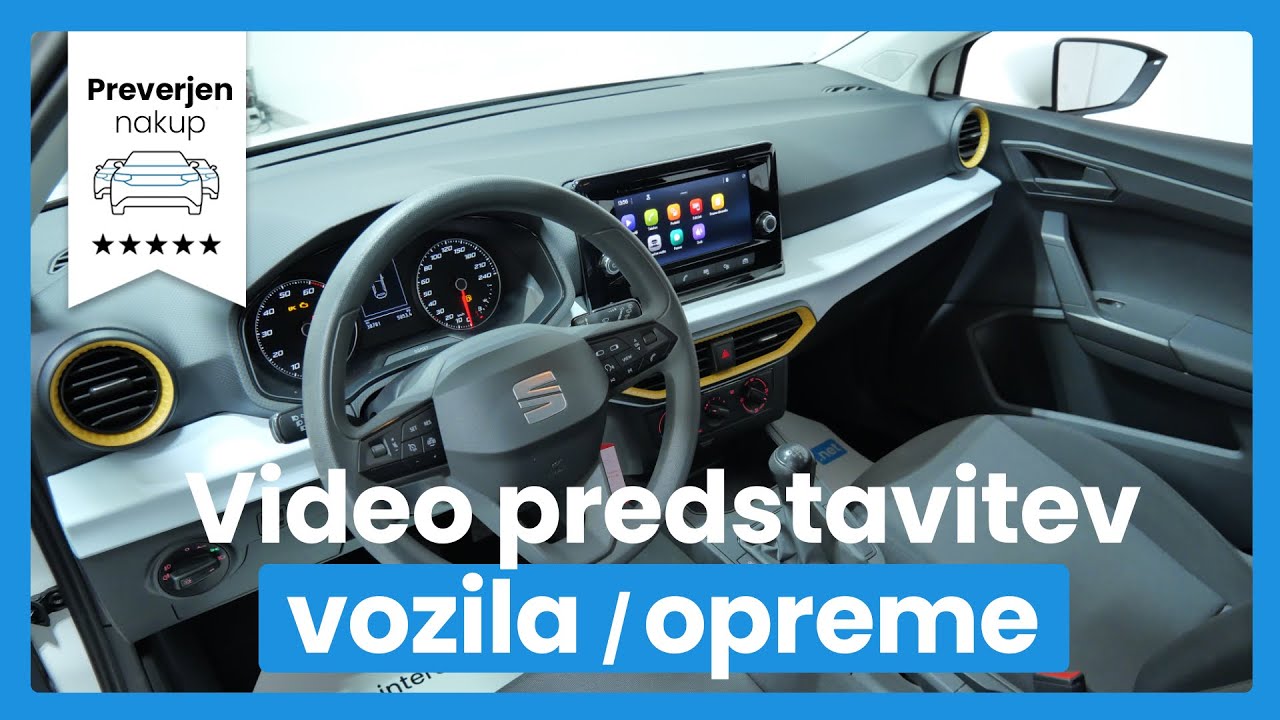 Seat Ibiza 1.0 MPI Hola  - SLOVENSKO VOZILO