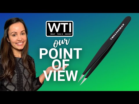 Tweezerman Point Tweezers - WTI product video review