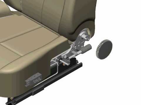 Auto seat release mechanism design-assembly instruction
