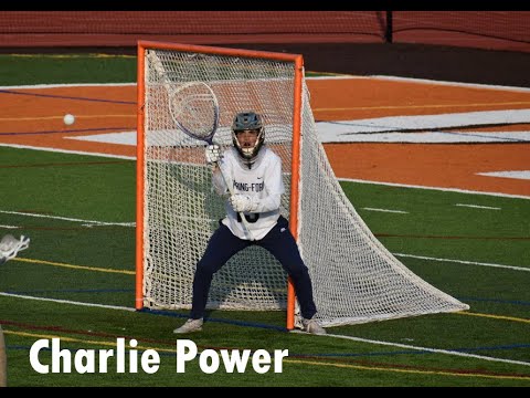 Charlie Power Lacrosse Goalie Highlights Spring 2023