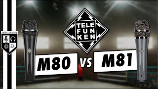 Video thumbnail for Telefunken M80 vs M81 [vs Shure SM58] | Vocals, Guitar, & Drums by Audio University