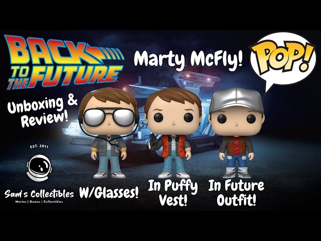 Vídeo relacionado con Funko Pop! Movie: Back To The Future - Marty Mcfly with Glasses- Figura de Vinilo Coleccionable - Idea de Regalo - Mercancia Oficial - Juguetes para Niños y Adultos - Movies Fans