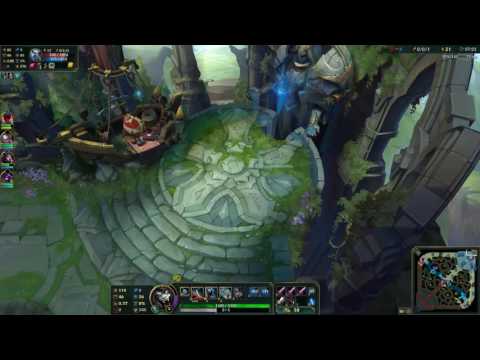 League of Legends Rengar and Alistar vs Ashe and Volibear BOT Season 6