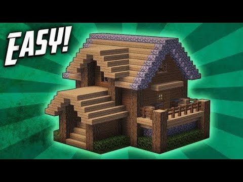Wajid gamer - How to Build Survival 🏡 in Minecraft || Survival House Tutorial