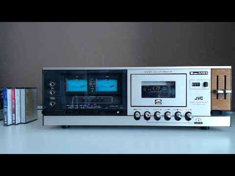 Stream test - camera, stereo sound - test - JVC Cassette Deck KD-S200 MARK-II 1976' - after renewal