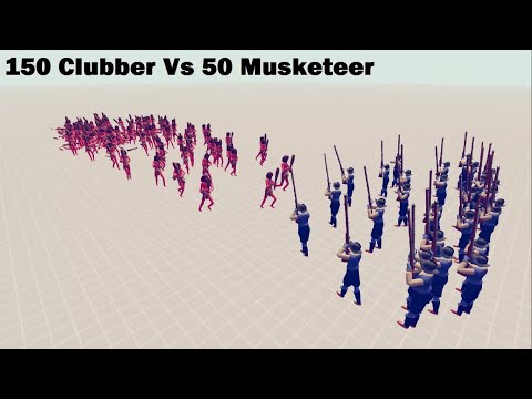 150 Clubber Vs 50 Musketeer TABS Indonesia