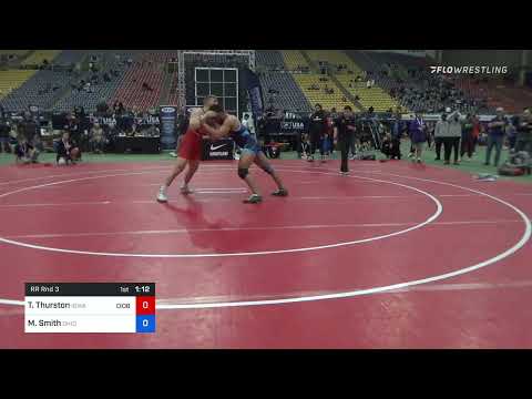 97 Kg Rr Rnd 3 - Tyler Thurston, Iowa Vs Morgan Smith, Ohio Regional Training Center 4218