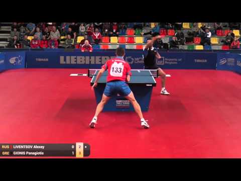 2015 ETTC MS-R16: Panagiotis GIONIS (GRE) - Alexey LIVENTSOV (RUS) [Full match]