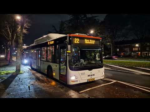 HTM lijn 22: Rijswijk de Schilp - Den Haag Duindorp | HTM 1005 | 2022