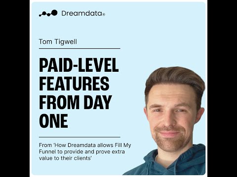 Dreamdata delivers paid level features from day one