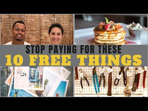 Save Money: Stop Buying These Ten Free Things
