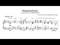 Somewhere - Keith Jarrett (piano transcription)