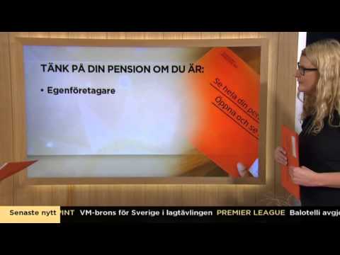 Pensionsexpert: Så sparar du pengar till din pension - Nyhetsmorgon (TV4)