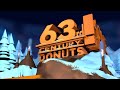 63rd Century Donuts Home Entertainment Logo Ice Age 3 Style