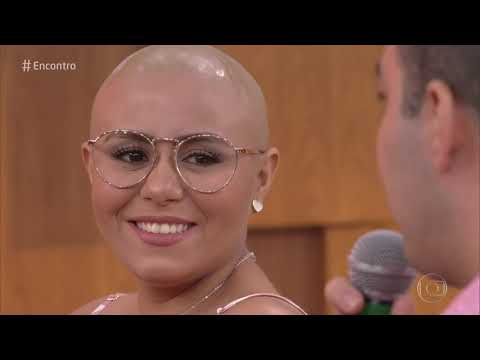 Encontro com Fátima Bernardes 30/01/2019 - Vanessa foi diagnosticada com leucemia e ganhou casamento