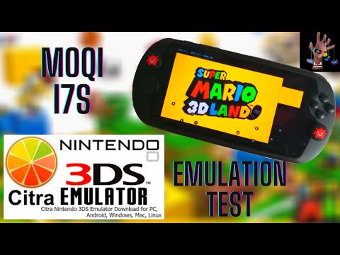 NINTENDO 3DS EMULATION TEST / MOQI I7S / CITRA