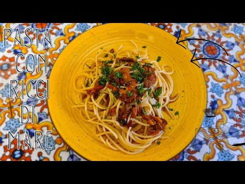 PASTA CON I RICCI DI MARE - La Ricetta