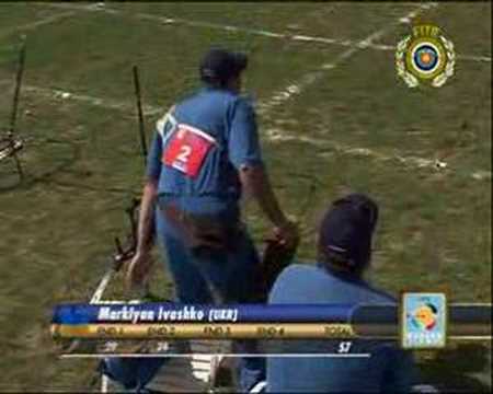 M. Galliazo v M. Ivashko – recurve men’s bronze | Porec 2006 Archery World Cup stage 1