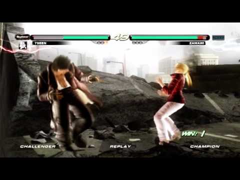 Tekken 6 BR | TA Tournament 7SEEN (Miguel) 0 vs 3 ZAWAWI (Nina) [16 April 2010] | V206