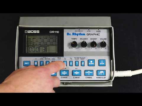 Boss DR-110 Dr. Rhythm 1980s - Silver image 7