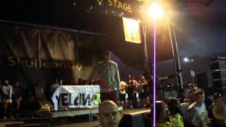 Warped Tour 2011(Chula Vista) Yelawolf- Billy Crystal, Good to Go & I Wish [HD]