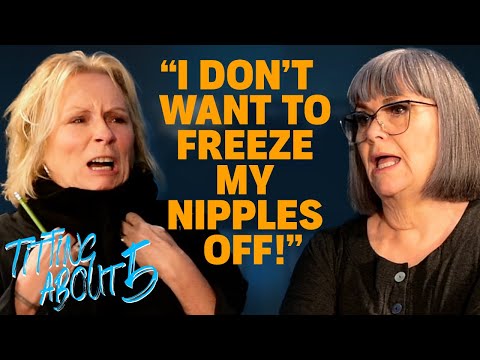 Jennifer Saunders Reveals the secret to a Successful Cold Swim | Titting About Series 5