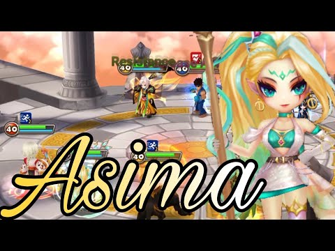 魔靈召喚 | 毒之女王👸🏻 | 光夫人 | Summoners War | Asima on Rta