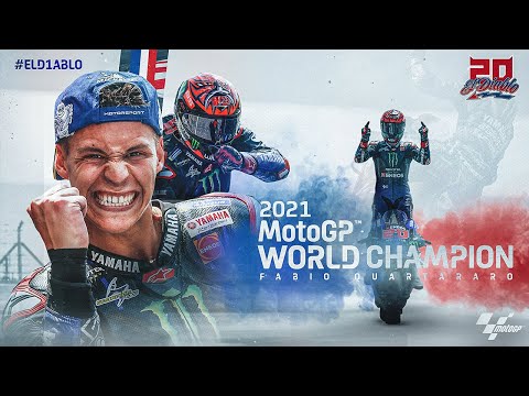 Fabio Quartararo is the 2021 MotoGP World Champion