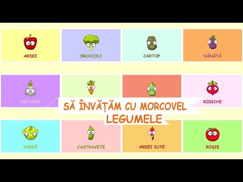Sa invatam cu Morcovel - Legumele