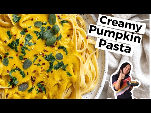 Creamy Pumpkin Pasta | Easy Fall Recipe 🎃🍂