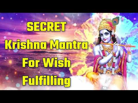 SECRET Krishna Mantra For Wish Fulfilling