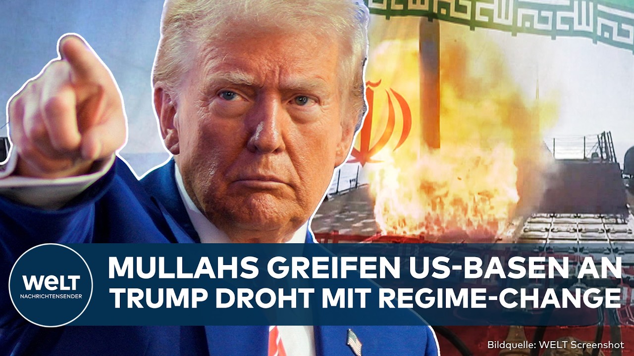 IRAN-KRIEG: Eskalation am Golf! Mullahs greifen Basen der USA an! Trump droht mit Mega-Angriff