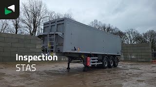 Stas S300CX Lifting Axle 52m3 tipper semi-trailer for sale - Image 4 | Autoline NZ Stas S300CX Lifting Axle 52m3 tipper semi-trailer | Image 4 - Autoline