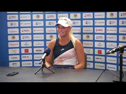 Barbora Palicová po výhře ve finále kvalifikace | Livesport Prague Open 2022