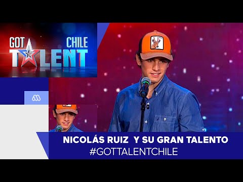 Nicolás Ruiz encantó con su áspera voz y su gran talento / #GotTalentChile 2021