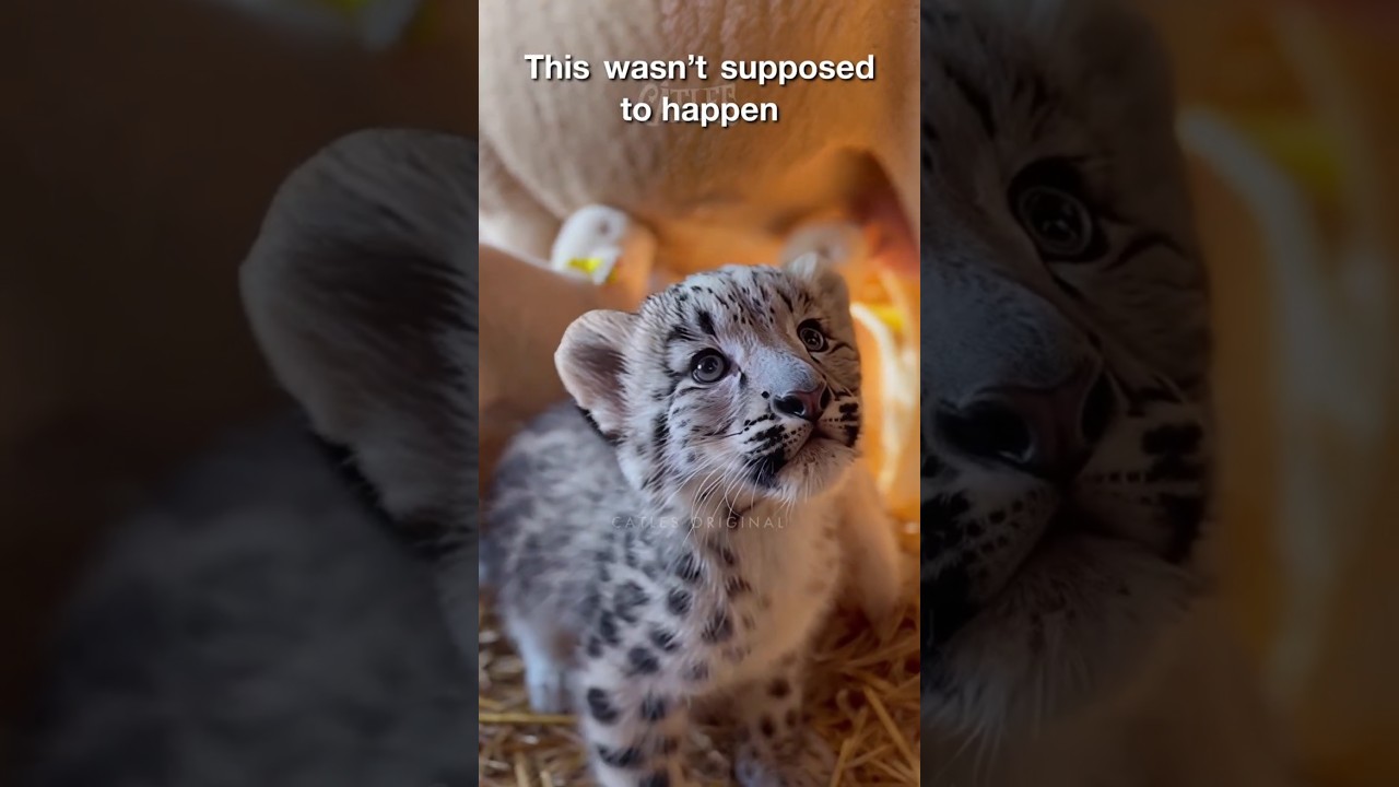 He Thought He Was a Sheep… Until This Happened | 自分が羊だと思っていたユキヒョウの結末