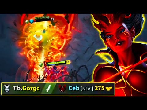 Offlane QoP is not a joke - Gorgc Queen of Pain vs Ceb